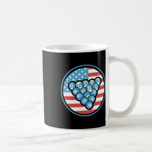 Mug Drapeau Billiards Pour Hommes Et amp; Drapeau Amér