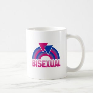 MUG DRAPEAU BISEXUAL EN COURSE