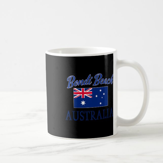 Mug Drapeau Bondi Beach Australie (Droite)