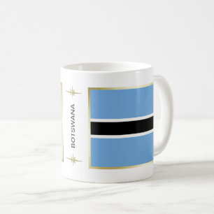 Mug Drapeau Botswana + Musique de carte