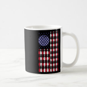 Mug Drapeau Bowling Usa 4 juillet Patriotique Bowler H