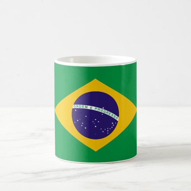 Mug Drapeau brésilien (Centre)