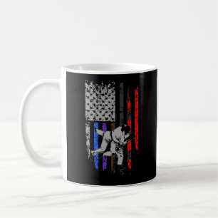 Mug Drapeau brésilien Jiu Jitsu Classement Étoiles et