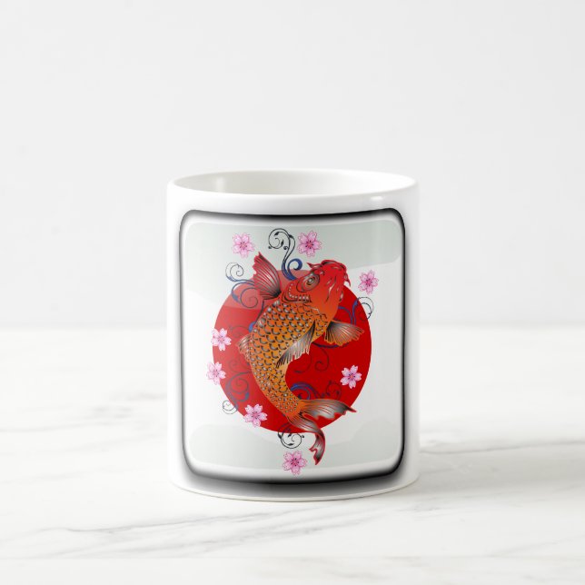 Mug Drapeau brillant japonais (Centre)