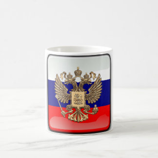 Mug Drapeau brillant russe