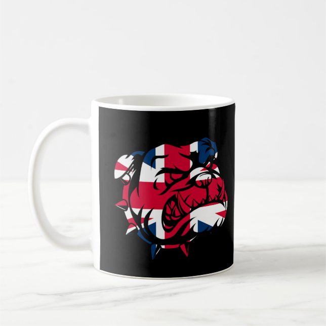 Mug Drapeau Bulldog Union Jack (Gauche)