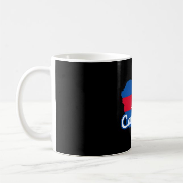 Mug Drapeau Cambodge � Esprit d'Australie (Gauche)