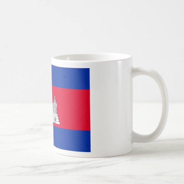 Mug Drapeau cambodgien (Droite)