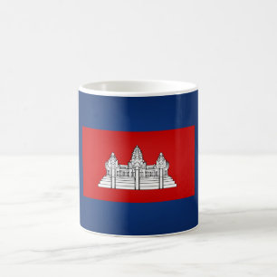 Mug Drapeau cambodgien cool