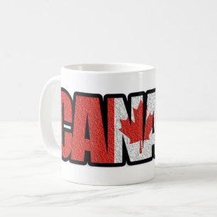 Mug Drapeau canadien de feuille d'érable