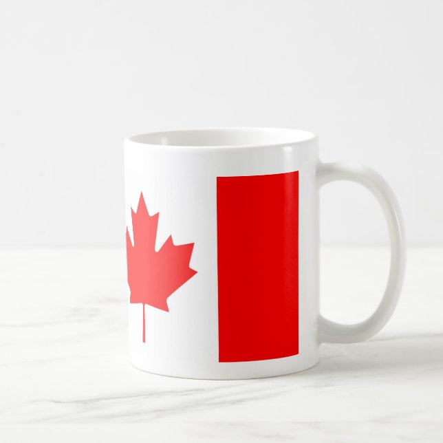 Mug Drapeau canadien patriotique (Droite)