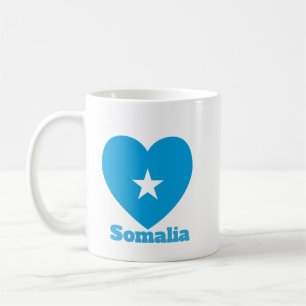 Mug Drapeau cardiaque en Somalie