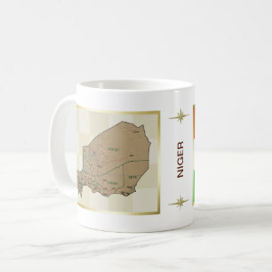 Mug Drapeau + Carte du Niger