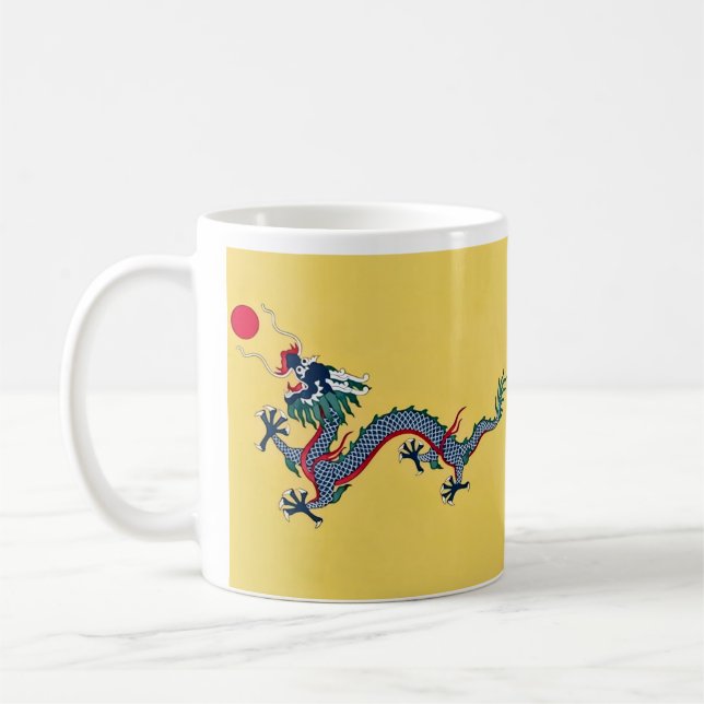 Mug Drapeau chinois de la dynastie Qing (Gauche)