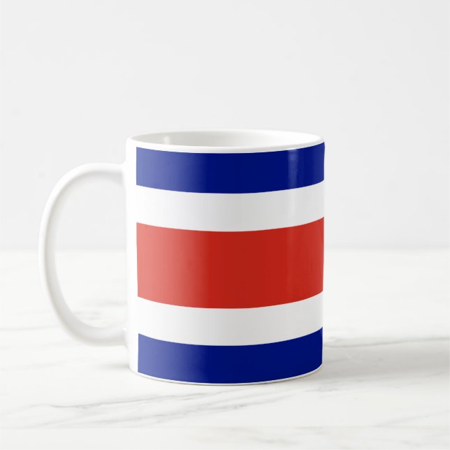 Mug Drapeau civil du Costa Rica (Gauche)