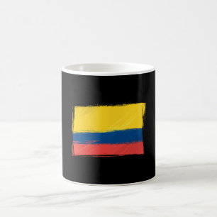 Mug Drapeau colombien rétro