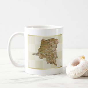 Mug Drapeau Congo-Kinshasa + Musique de carte