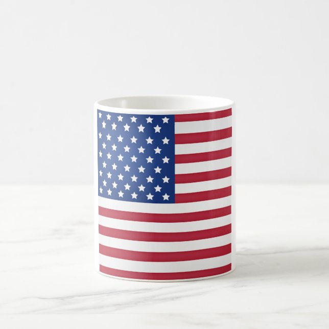 Mug Drapeau Cool américain (Centre)