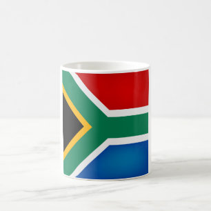Mug Drapeau Cool d'Afrique du Sud