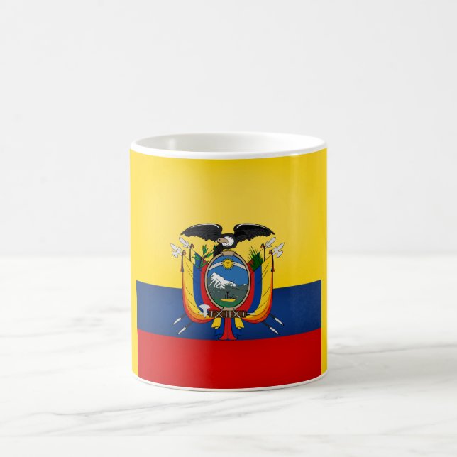 Mug Drapeau cool Équateur (Centre)