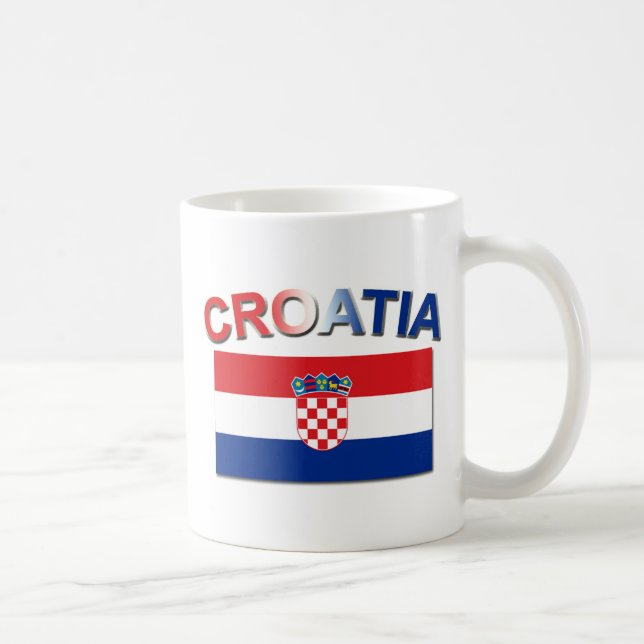 Mug Drapeau croate 2 (Droite)