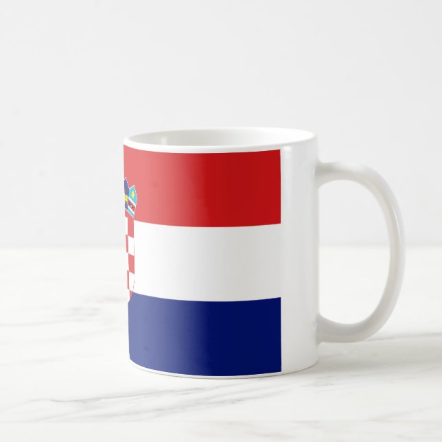 Mug Drapeau croate - Trobojnica (Droite)