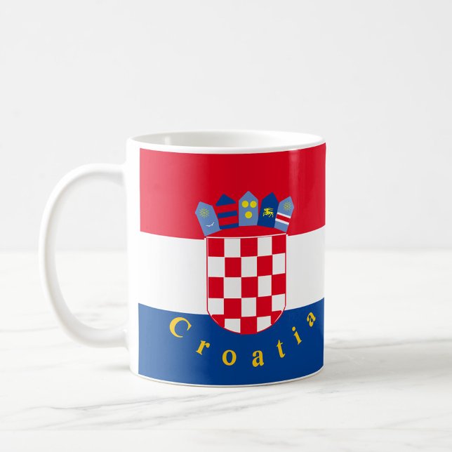 Mug Drapeau Croatie (Créateur téléchargé)