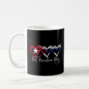Mug Drapeau cubain Coeurs patriotiques Soutien Cuba