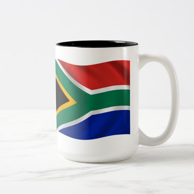 Mug Drapeau d'Afrique du Sud (Droit)