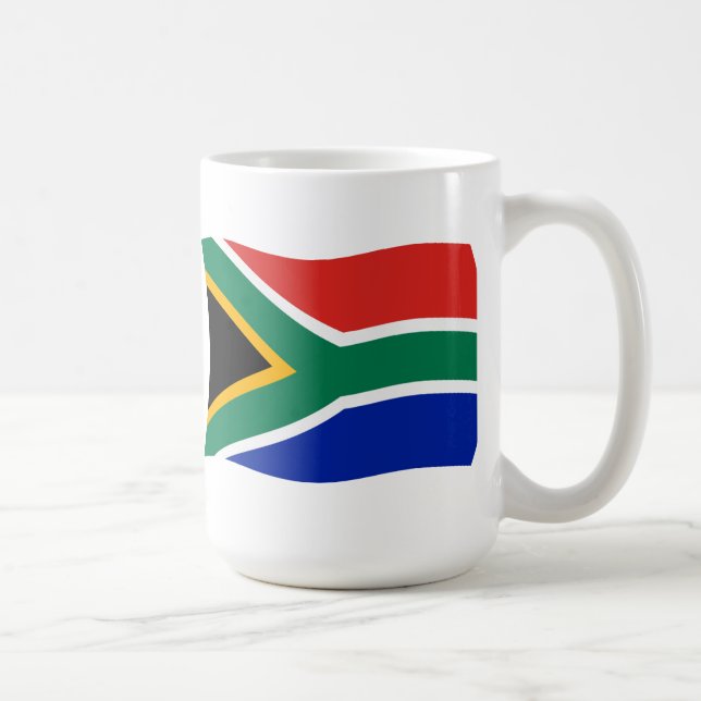 Mug Drapeau d'Afrique du Sud (Droite)