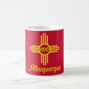 Mug Drapeau d'Albuquerque (Nouveau-Mexique)