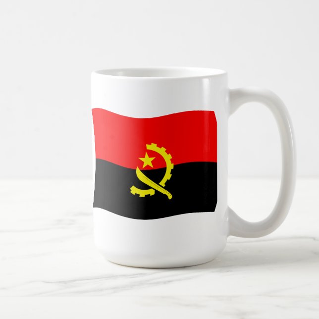 Mug Drapeau d'Angola (Droite)