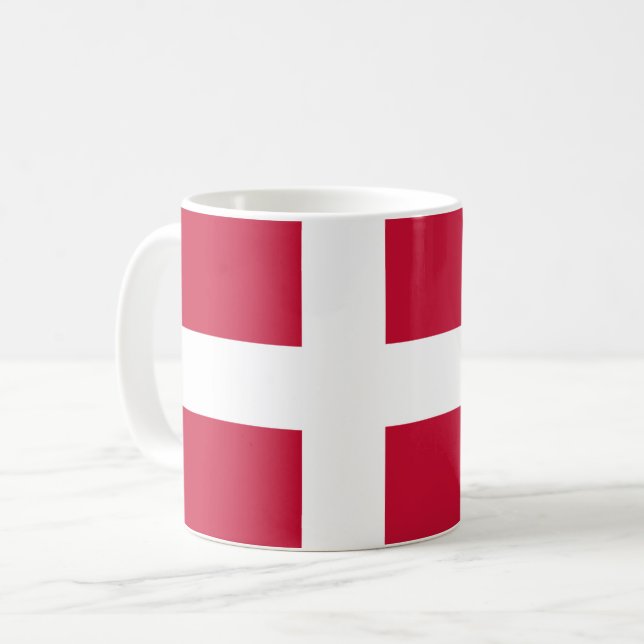 Mug Drapeau danois (Devant gauche)