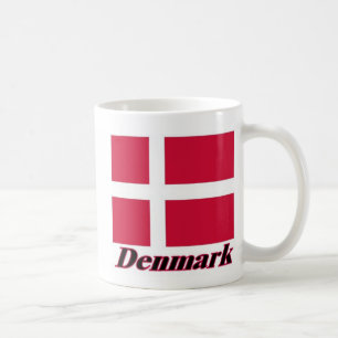 Mug Drapeau danois et nom