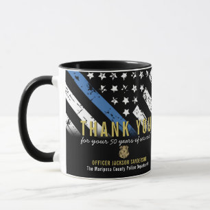 Mug Drapeau d'application de la loi de retraite de la