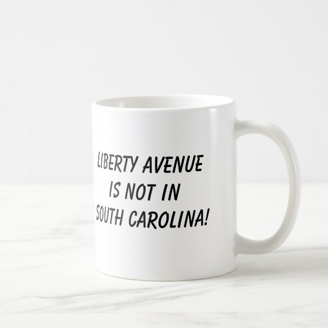 Mug Drapeau d'arc-en-ciel de Sc, inSouth C d'Avenueis (Droite)