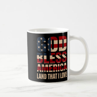 Mug Drapeau d'art God Bless America