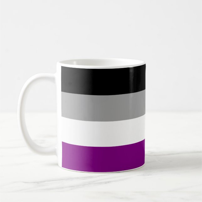 Mug Drapeau d'Asex (Gauche)