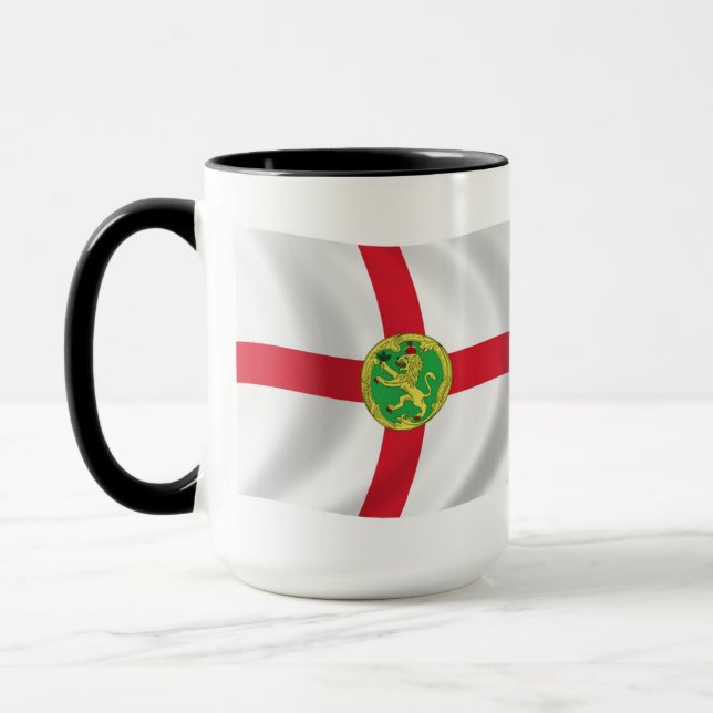 Mug Drapeau d'Aurigny (Gauche)