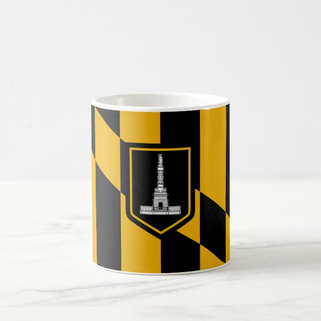 Mug Drapeau de Baltimore (Maryland, États-Unis) (Centre)