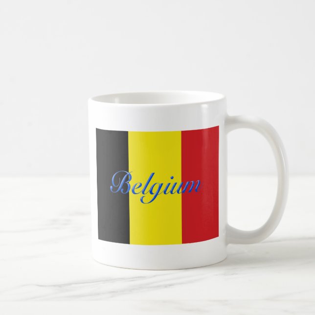 Mug Drapeau de Belgique (Droite)