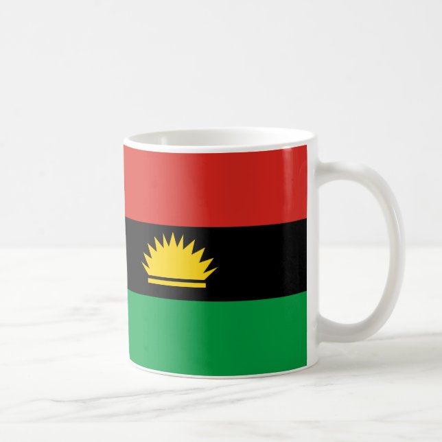 Mug Drapeau de Biafra (Bịafra) (Droite)