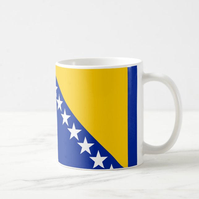 Mug Drapeau de Bosnie-Herzégovine (Droite)