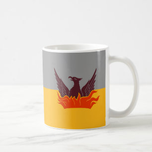 Mug Drapeau de brouillard et d'or - Gold Top & Fog Top