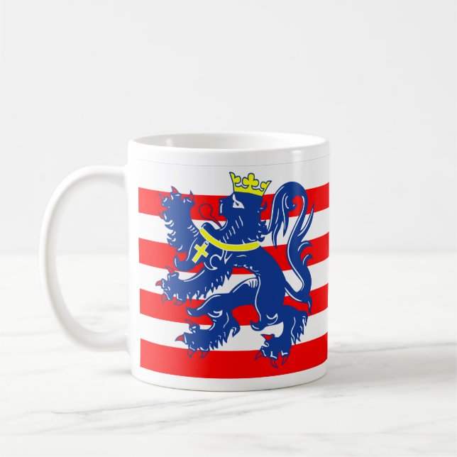 Mug Drapeau de Bruges / Brugge, Belgique (Gauche)