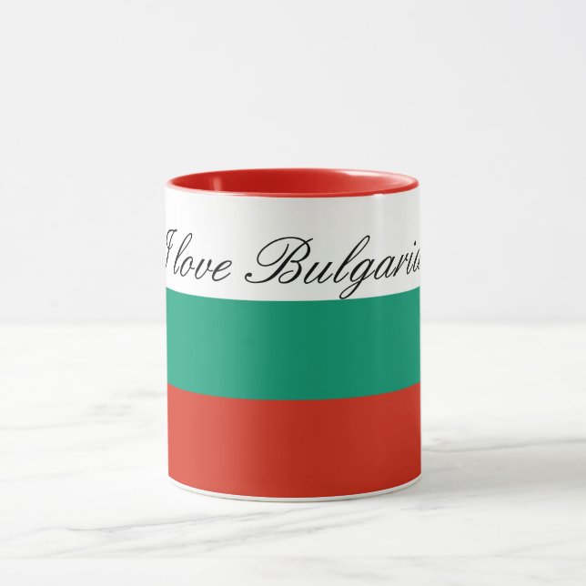 Mug Drapeau de Bulgarie ou de Bulgarie (Centre)