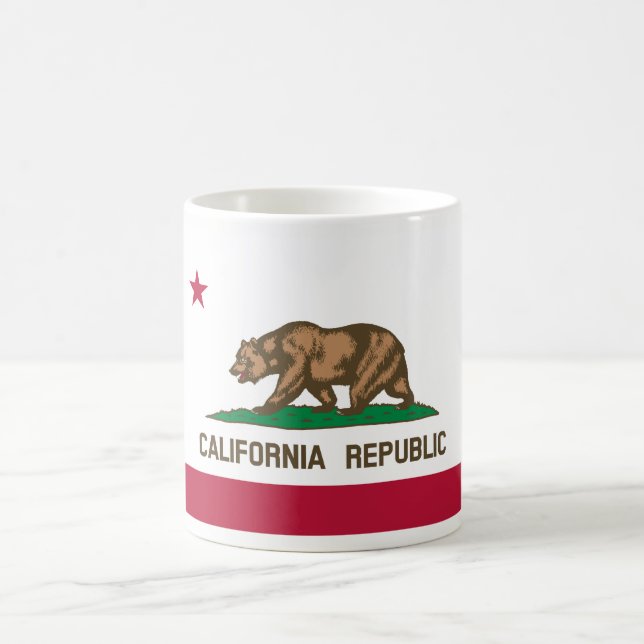 Mug Drapeau de Californie (Centre)