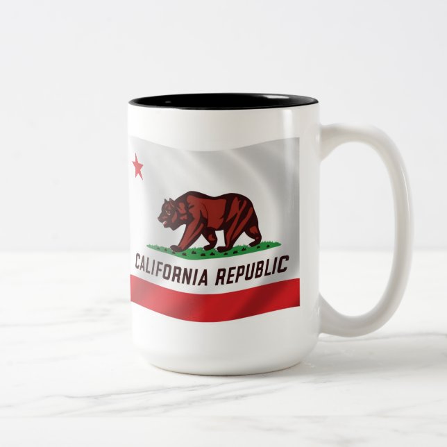 Mug Drapeau de Californie (Droit)