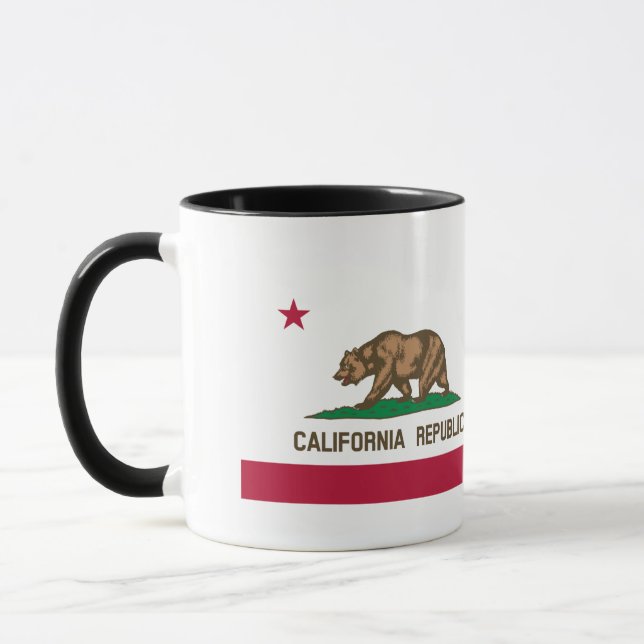 Mug Drapeau de Californie (Gauche)