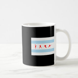 Mug Drapeau De Chicago Illinois Sketll Vendre Footll H